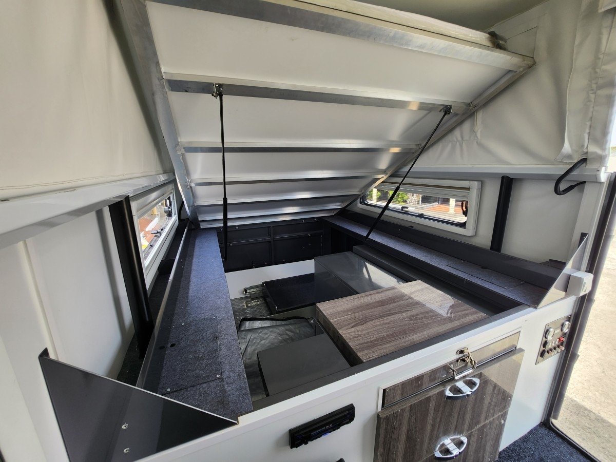 Hybrid off-road electric pop top - Caravan Sales